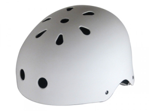 Krown Kids Skateboard Helm Weiß